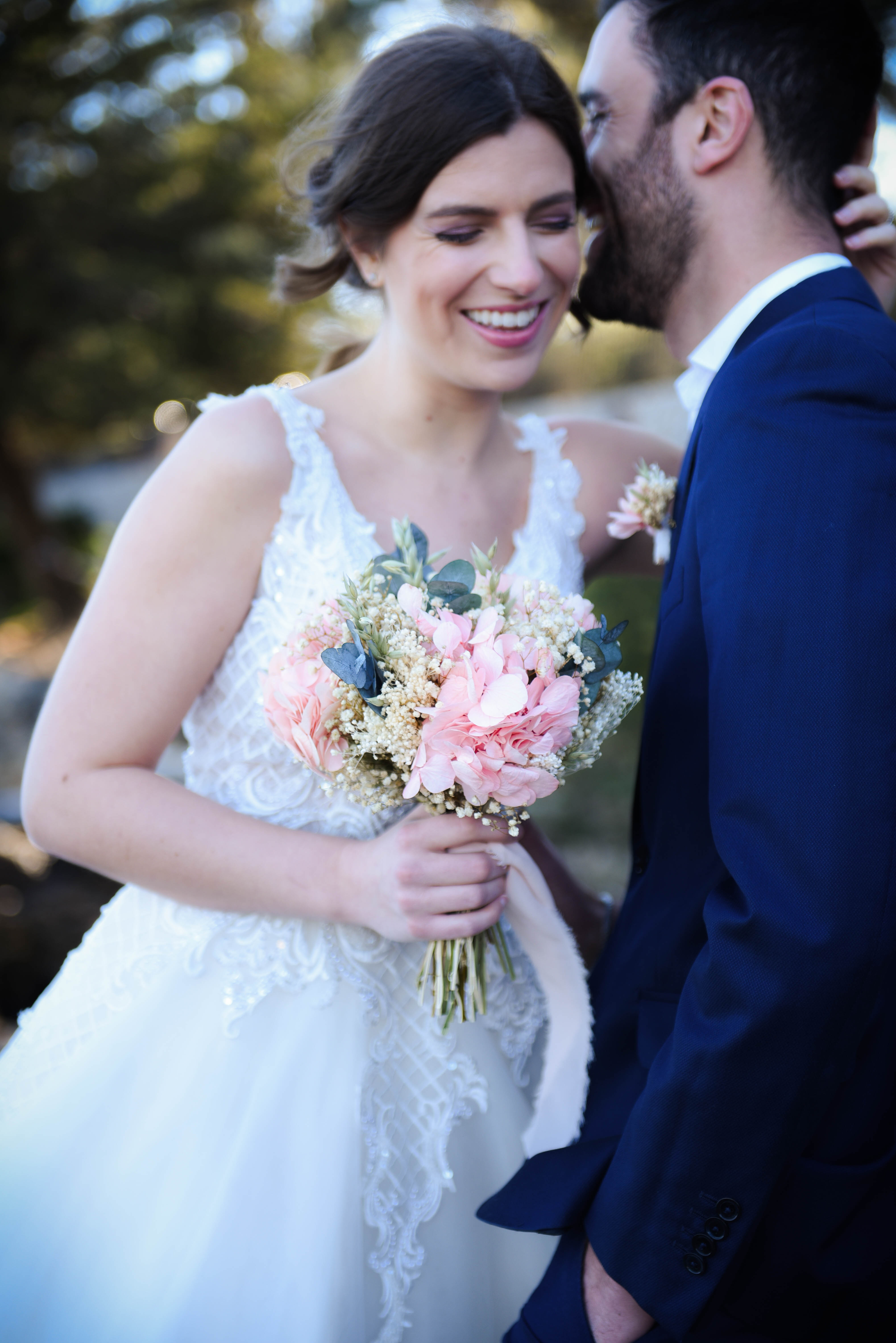 Joy - Élégance Florale pour un Mariage en Rose Pastel